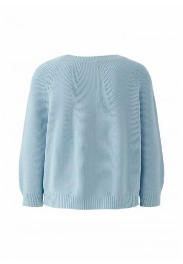 Пуловер с рукавом три четверти