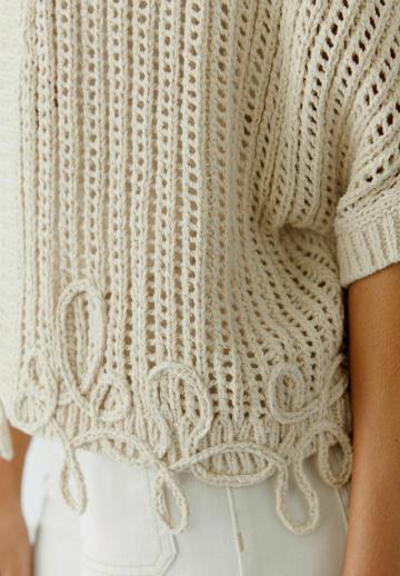 Вязаная кофта