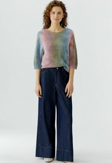 Пуловер с рукавом три четверти