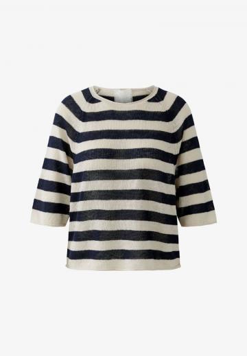 Пуловер с рукавом три четверти