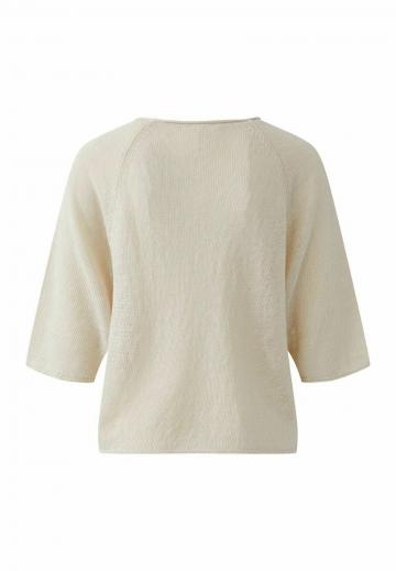 Пуловер с рукавом три четверти