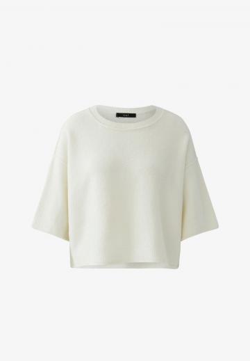 Пуловер с рукавом три четверти