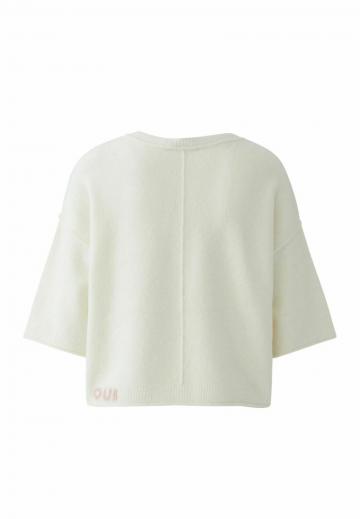 Пуловер с рукавом три четверти