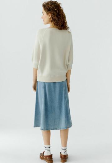 Пуловер с рукавом три четверти