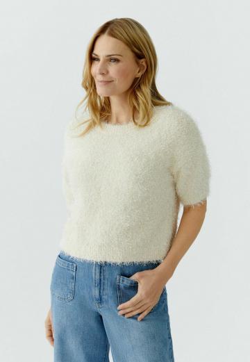 Пуловер с коротким рукавом