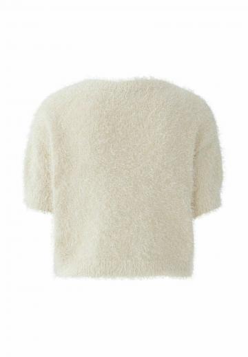 Пуловер с коротким рукавом