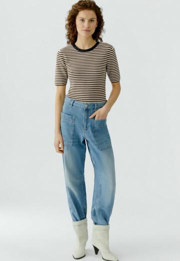 Пуловер с коротким рукавом