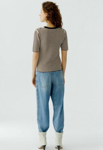 Пуловер с коротким рукавом