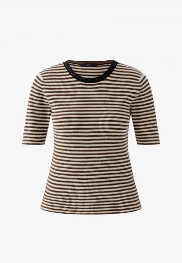 Пуловер с коротким рукавом