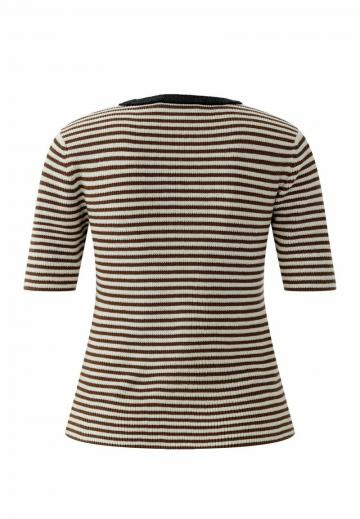 Пуловер с коротким рукавом