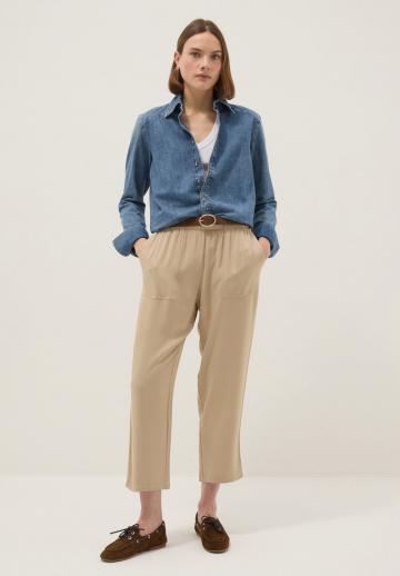 Джинсовая блузка