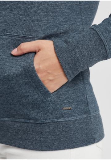 Пуловер с капюшоном