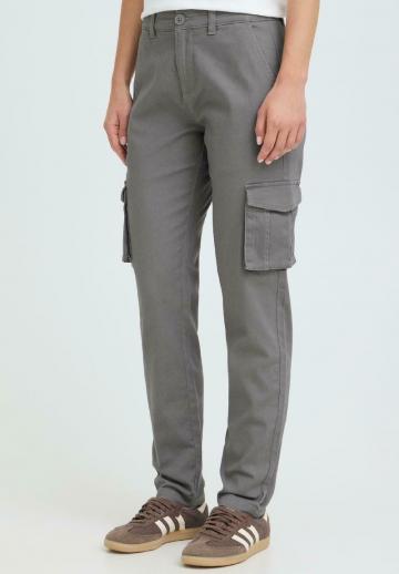 Брюки с накладными карманами