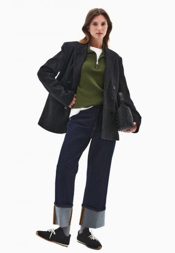 Шерстяное пальто