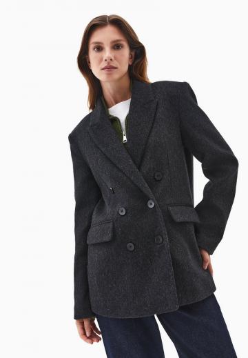 Шерстяное пальто