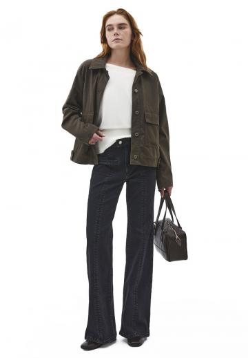 Клешеные джинсы