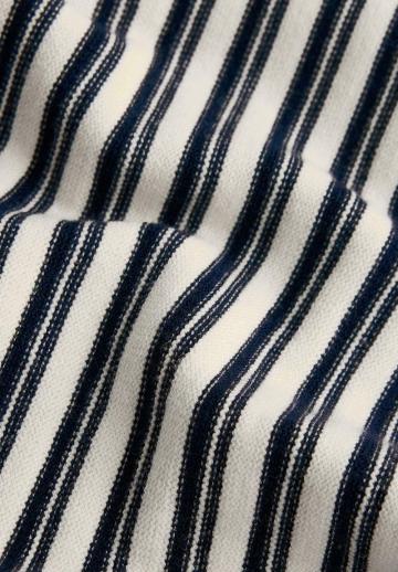 Пуловер в полоску