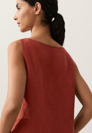 Блузка без рукавов