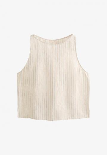 Блузка без рукавов