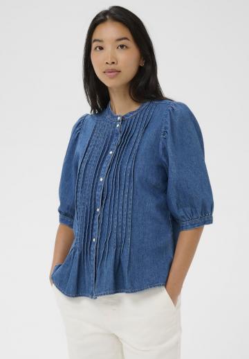 Джинсовая блузка