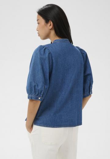 Джинсовая блузка