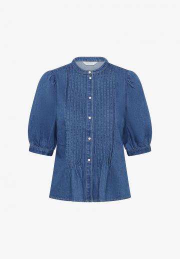 Джинсовая блузка