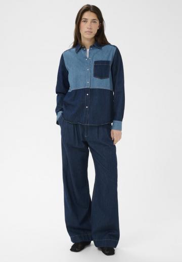 Джинсовая блузка