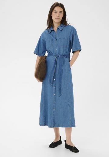 Джинсовое платье