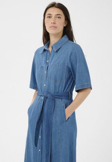 Джинсовое платье