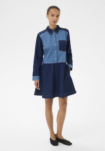 Джинсовое платье