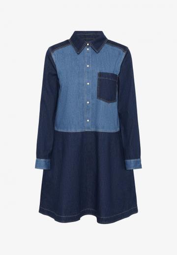 Джинсовое платье