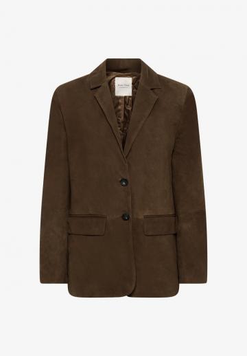 Кожаное пальто