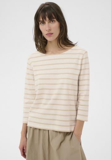 Пуловер с рукавом три четверти