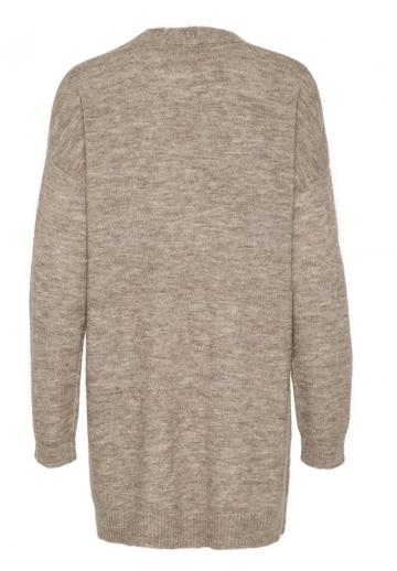 Длинный жилет