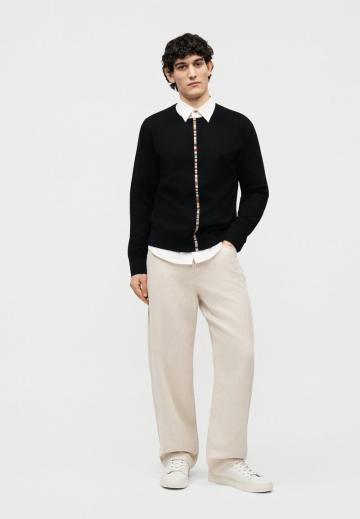 Льняные брюки