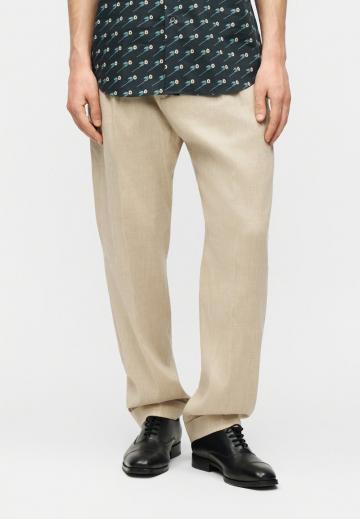 Льняные брюки