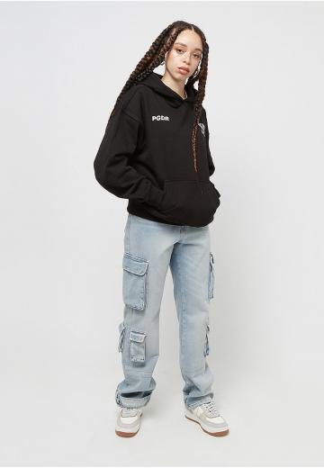 Пуловер с капюшоном