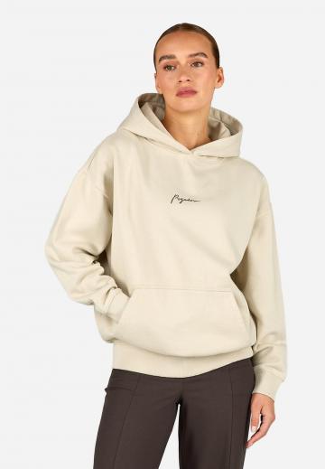 Пуловер с капюшоном