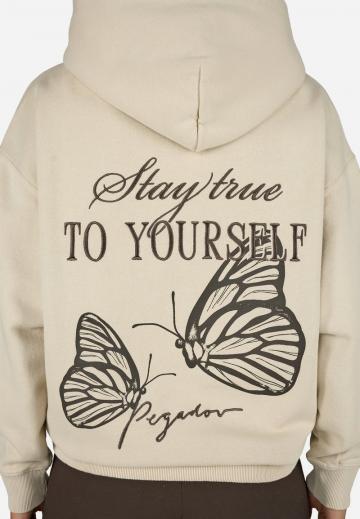 Пуловер с капюшоном