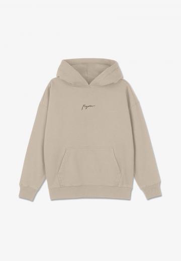 Пуловер с капюшоном