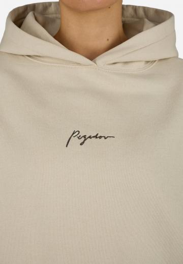 Пуловер с капюшоном