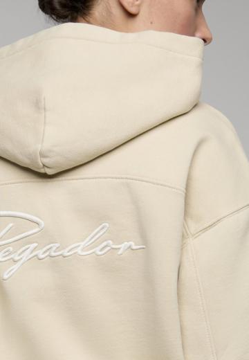 Пуловер с капюшоном