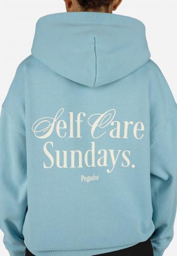 Пуловер с капюшоном