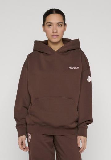 Пуловер с капюшоном