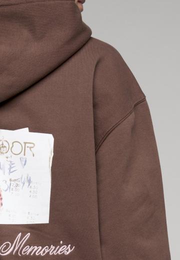 Пуловер с капюшоном