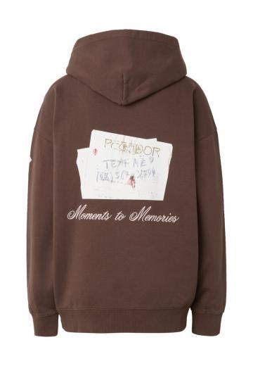 Пуловер с капюшоном