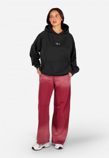 Пуловер с капюшоном