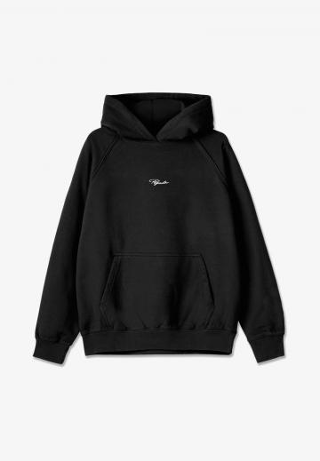 Пуловер с капюшоном