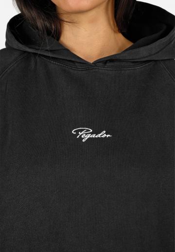 Пуловер с капюшоном