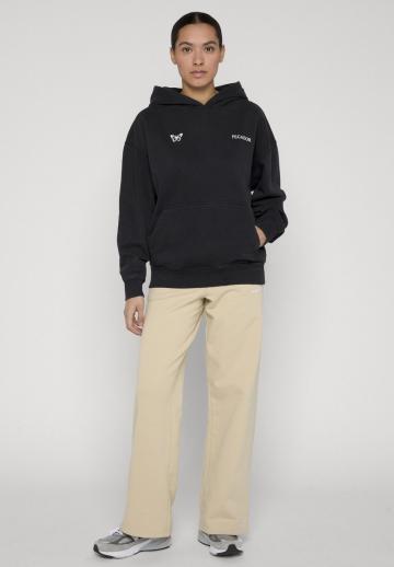 Пуловер с капюшоном